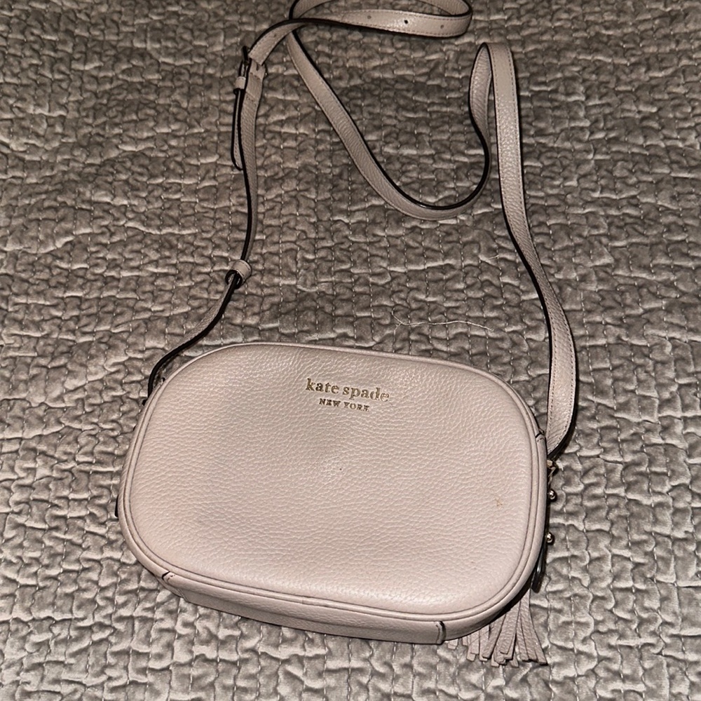 Kate spade bag purple/ Baige nag